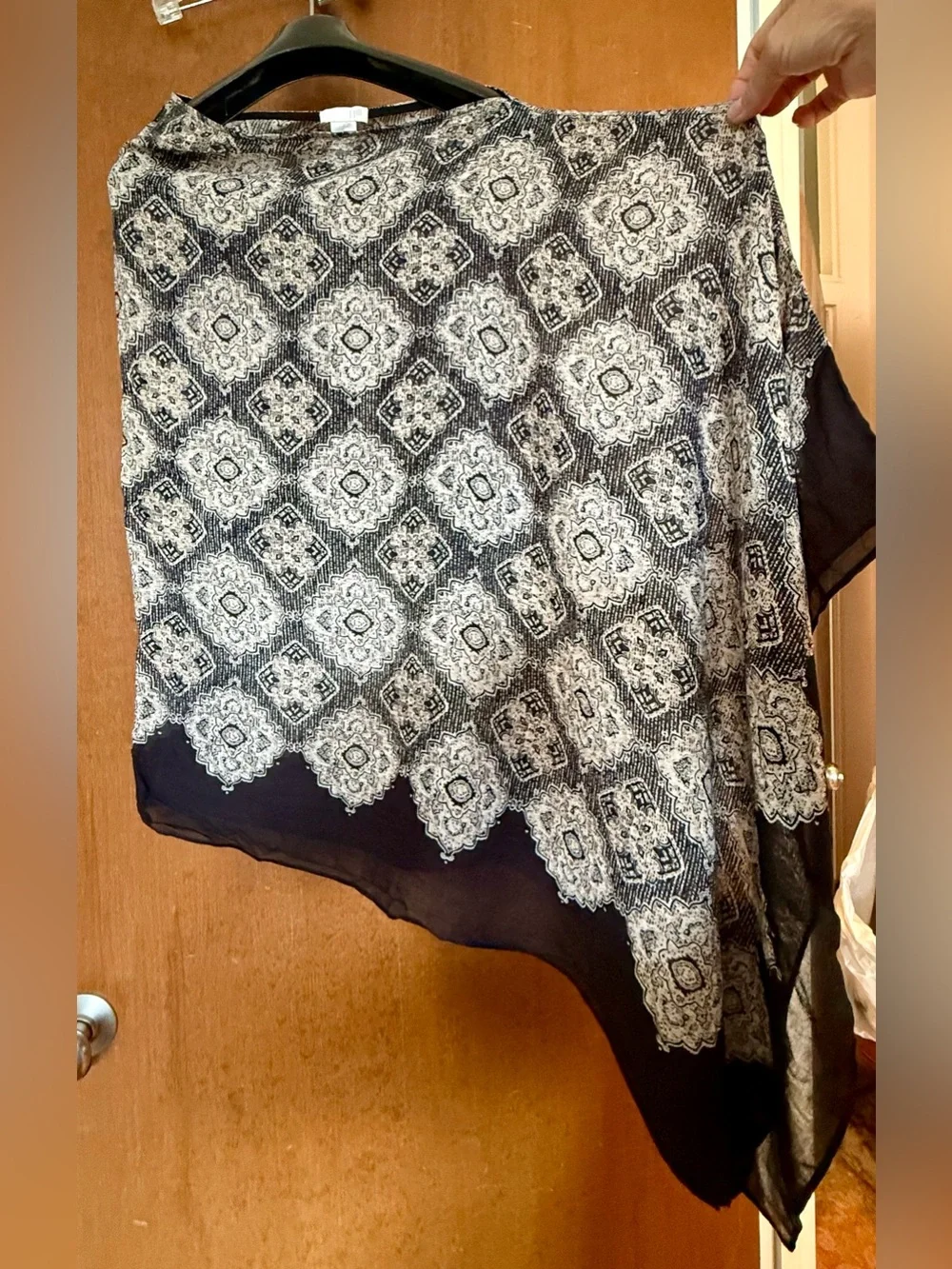 J Jill Flowy Poncho, One Size, NWT